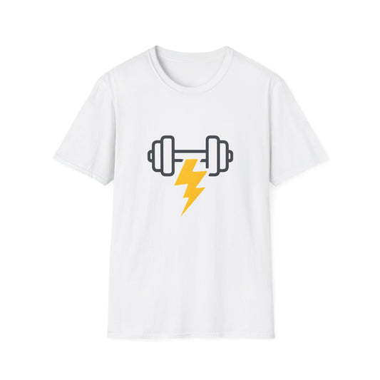 Lightning bolt dumbbell T-Shirt