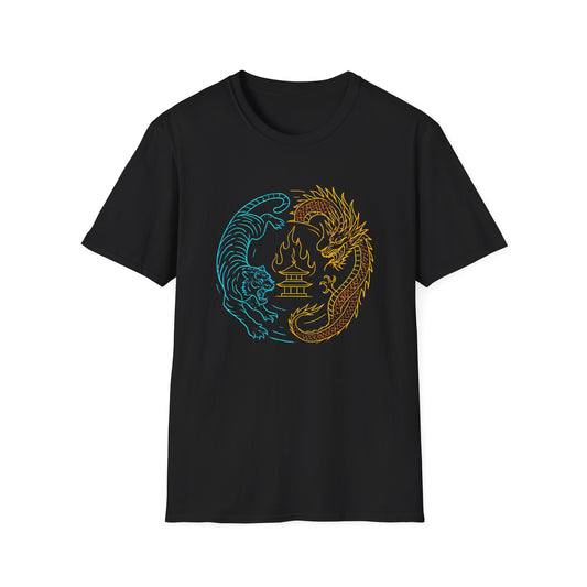 Dragon Circle Temple T-Shirt